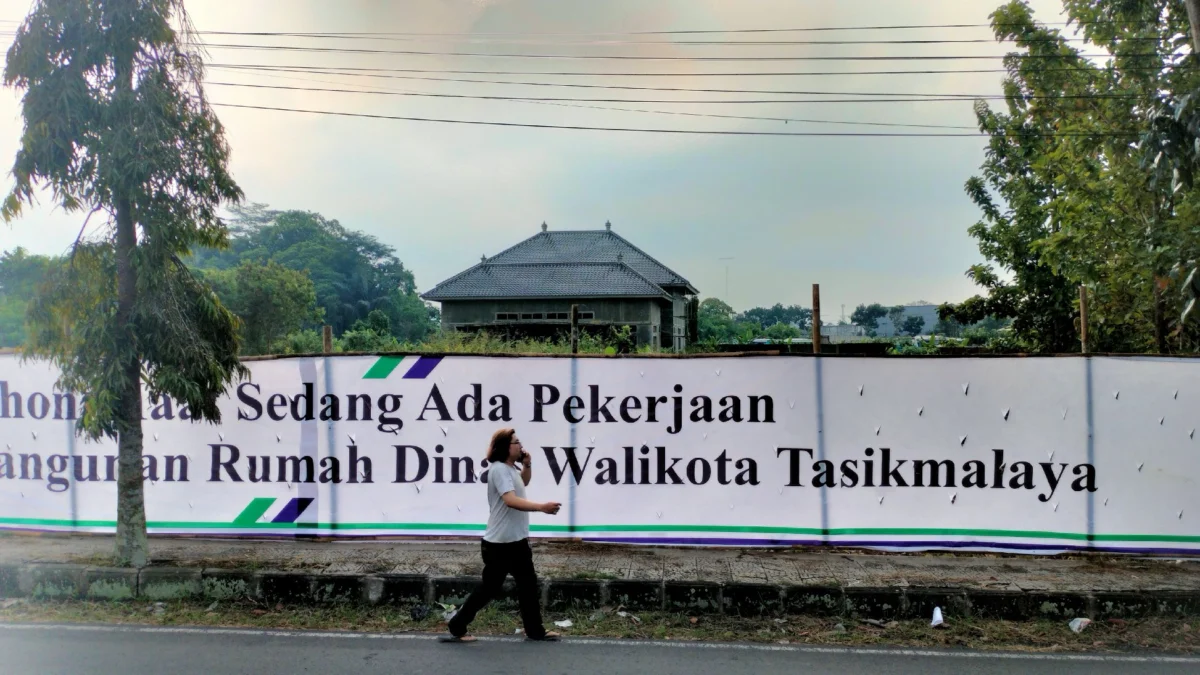 Rumah dinas, proyek pekerjaan, wali kota tasikmalaya,