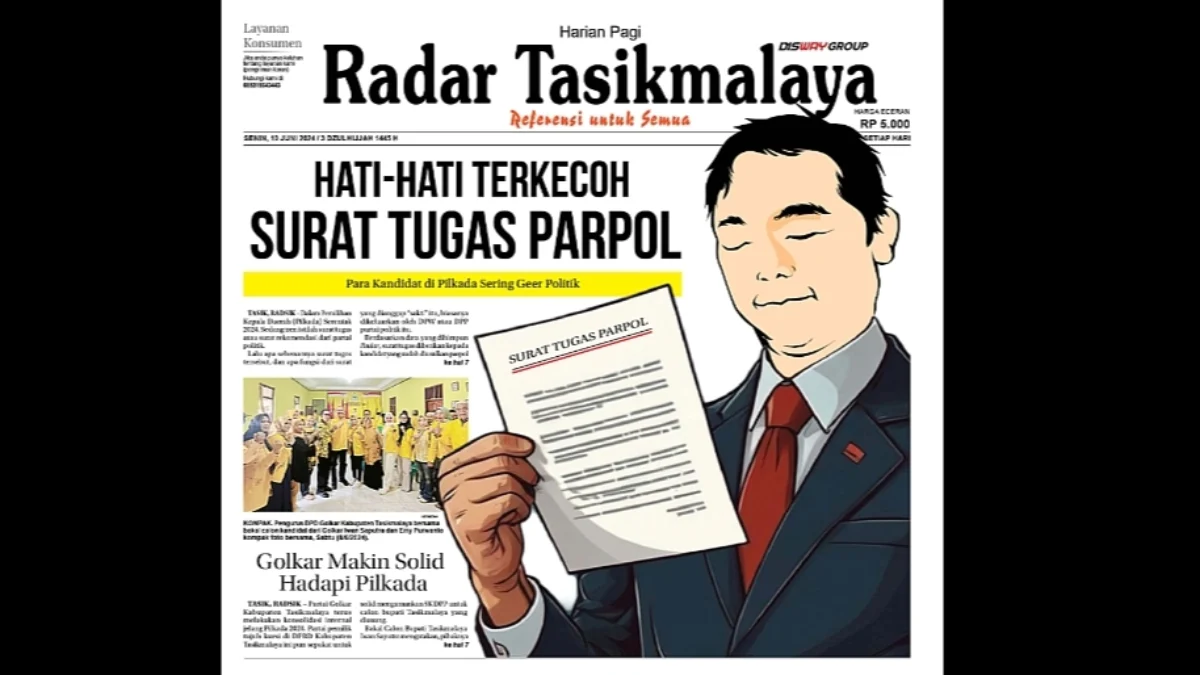 Surat tugas, pilkada 2024, rekomendasi partai