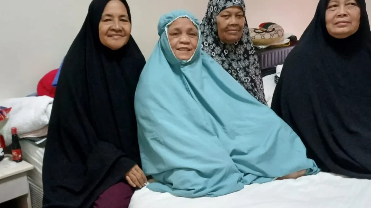 Jemaah haji lansia asal Indonesia