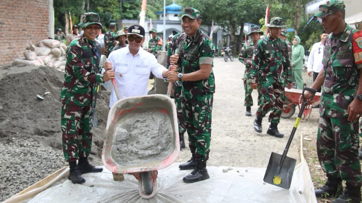 TMMD di Desa Pangliaran Kecamatan Pancatengah