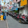 pedestrian jalan cihideung, penataan parkir, penertiban pkl