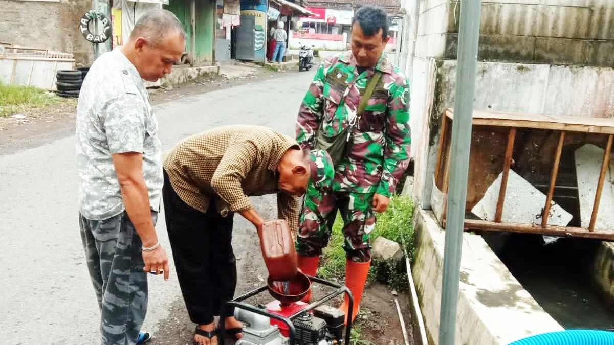 bantuan pompa air