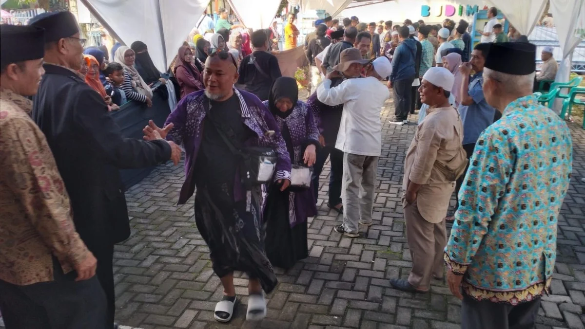 Jemaah haji kloter 33 asal Kota Banjar