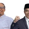 Demokrat dengan gerindra, viman alfarizi ramadhan dan azies rismaya mahpud, pasangan pilkada kota tasikmalaya,