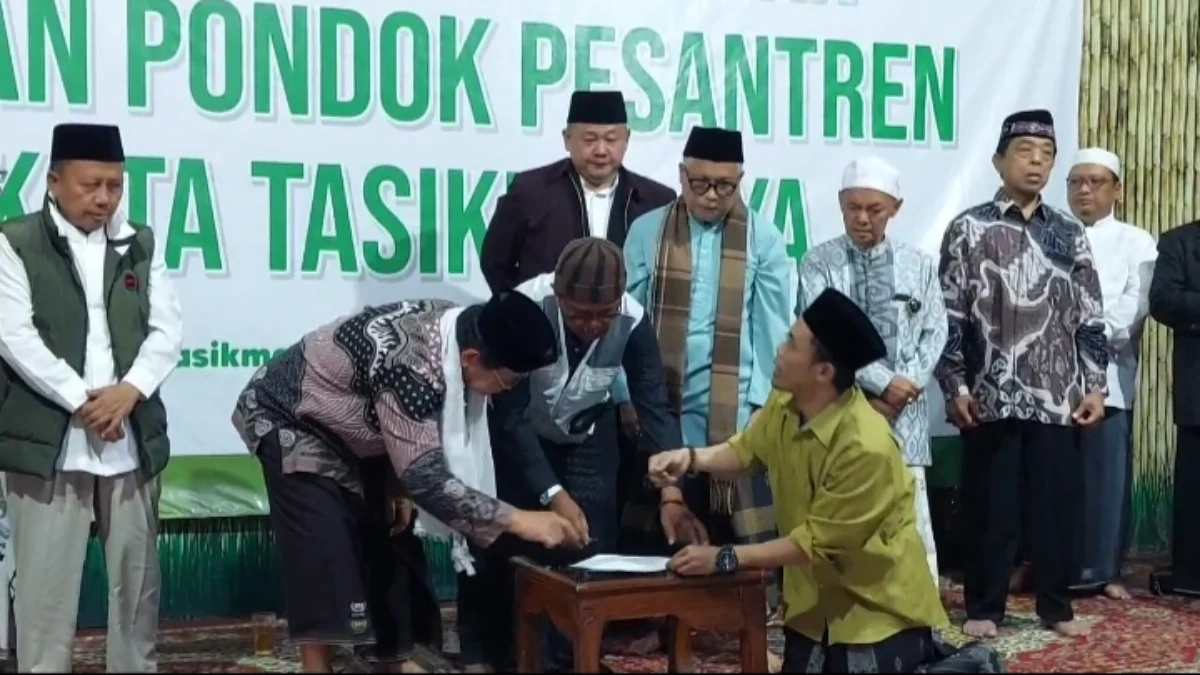 Deklarasi untuk KH aminudin di Pilkada kota tasik