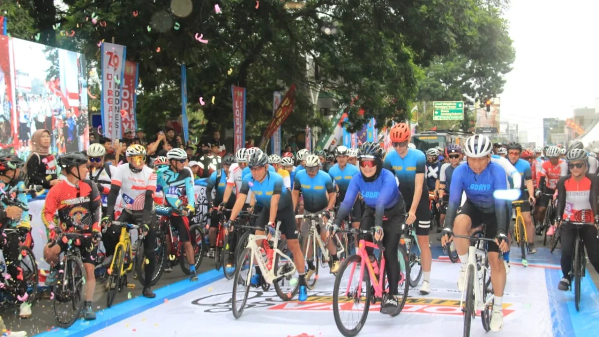 Pernak pernik merah putih, lodaya siliwangi ride 2024, gowes tasikmalaya pangandaran,