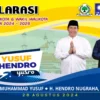 Yusuf hendro daftar pilkada, koalisi golkar pan, bagi-bagi sembako