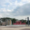 Lapangan alun-alun dadaha, upacara hut ri ke-79 kota tasikmalaya, paskibraka