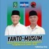 Yanto oce muslim, pasangan pilkada kota tasikmalaya, koalisi pkb pdi perjuangan partai demokrat