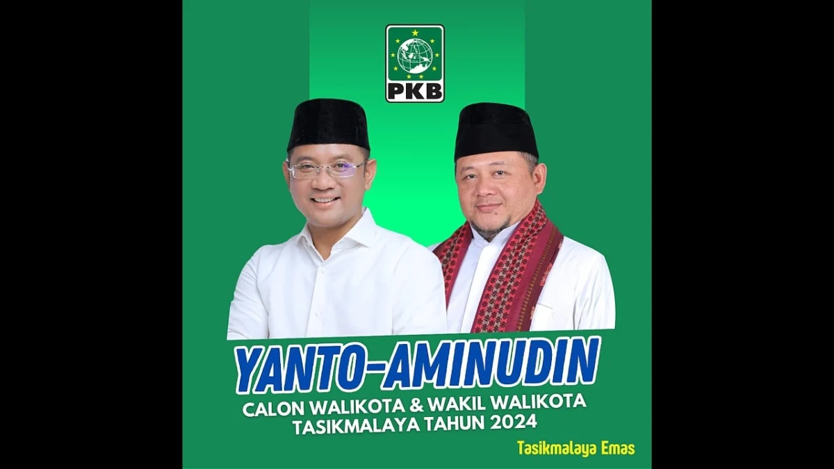 Yanto oce dan aminudin busthomi, pasangan pilkada kota tasikmalaya, pkb nahdlatul ulama,