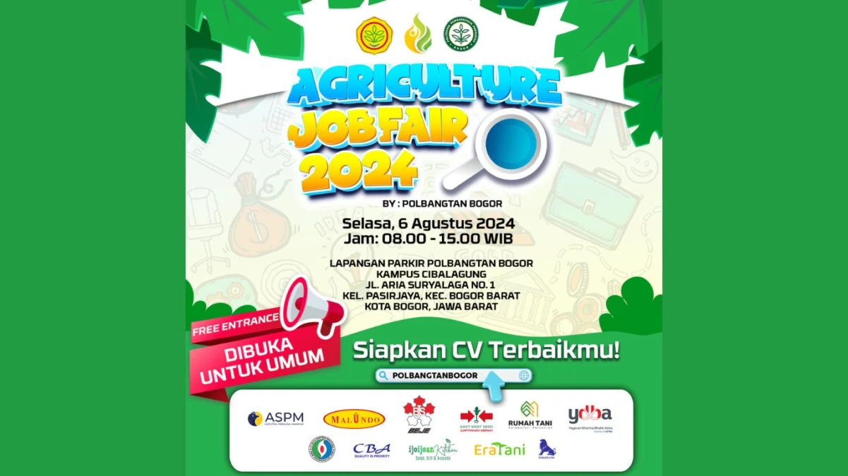 Agriculture Job Fair 2024 Polbangtan Bogor