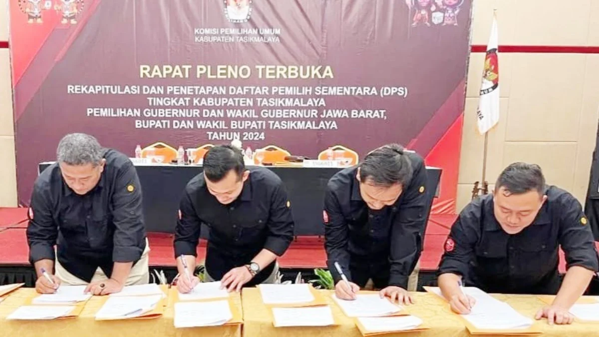 Daftar Pemilih Sementara di Pilkada Kabupaten Tasikmalaya 2024