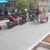 trotoar pedestrian cihideung kota tasikmalaya