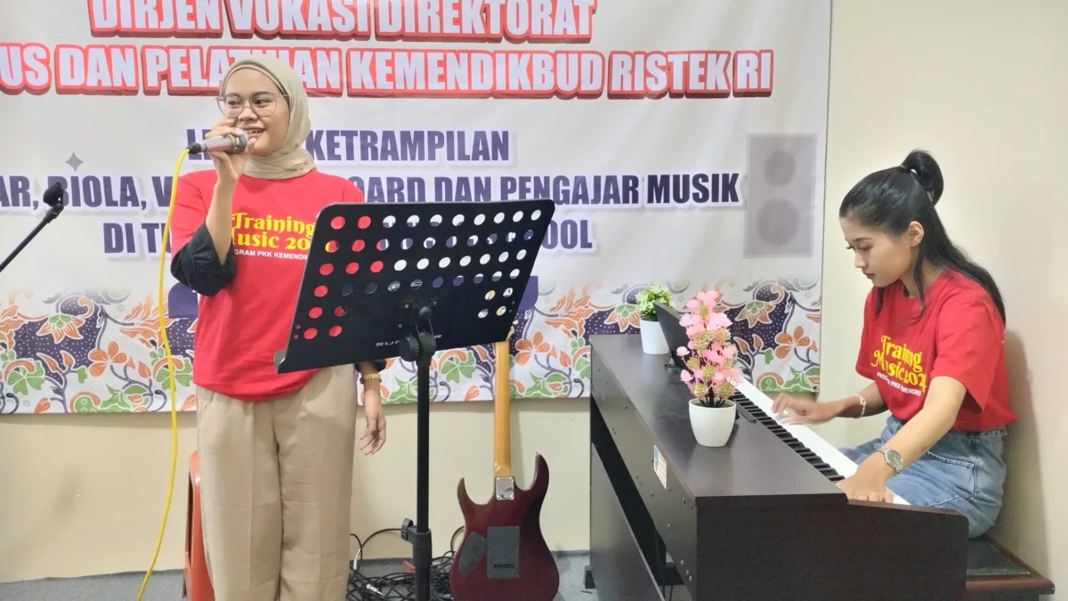 Pendidikan kecakapan kerja, les musik, ujian praktek