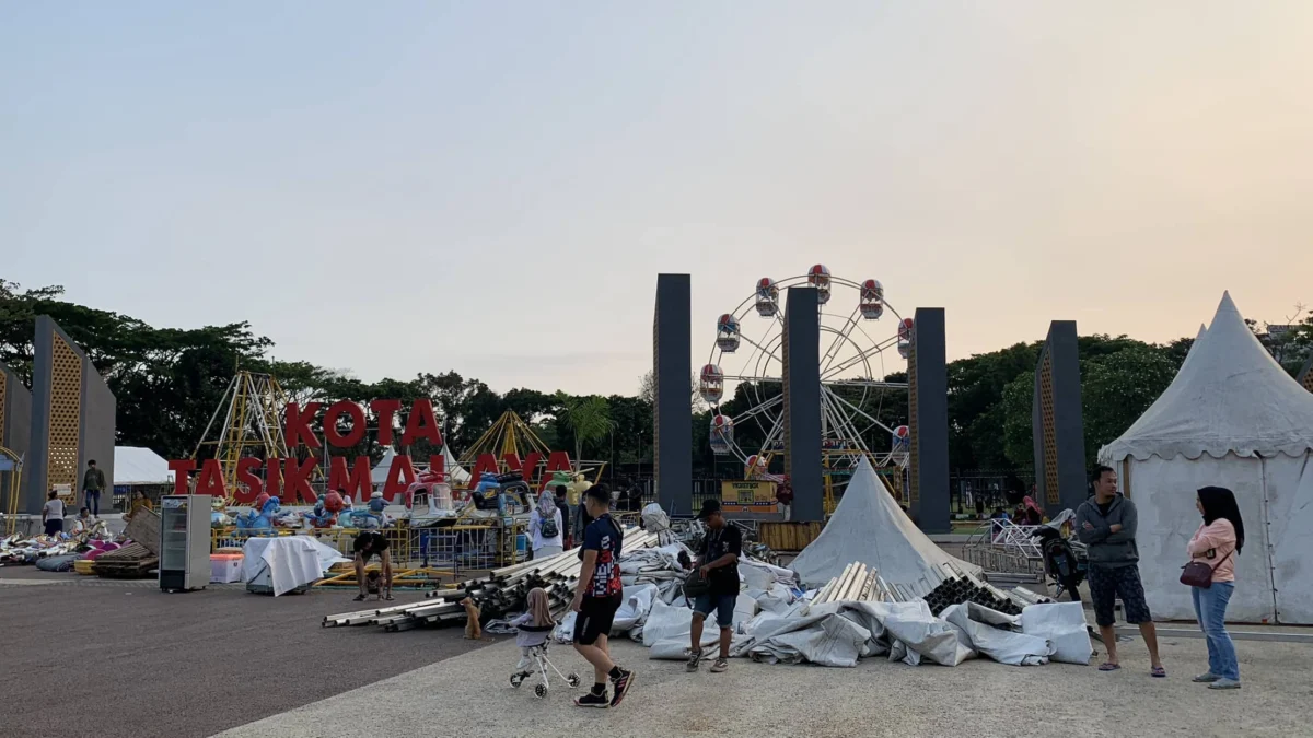 Pasar malam festival umkm, lapangan alun-alun dadaha, perizinan kegiatan