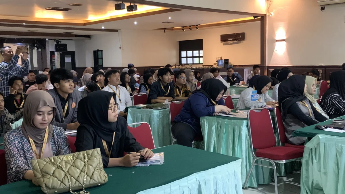 Pelajar sampai mahasiswa dikurung di hotel, pendidikan pengawasan partisipatif, bawaslu kota tasikmalaya