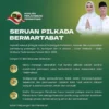 Nurhayati muslim pilkada kota tasikmalaya, tim pemenangan, poster seruan politik