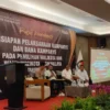 rapat koordinasi KPU Kota Tasikmalaya