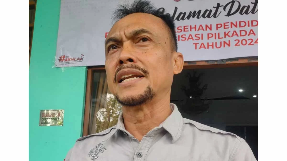 Kepala Bakesbangpol Kabupaten Ciamis, Yadi Tisyadi, jelaskan dana bantuan partai politik