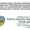 Seleksi administrasi cpns kota tasik