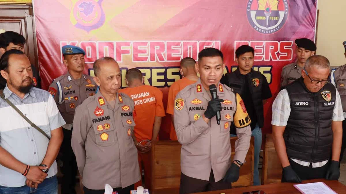 ekspos dua residivis polres ciamis