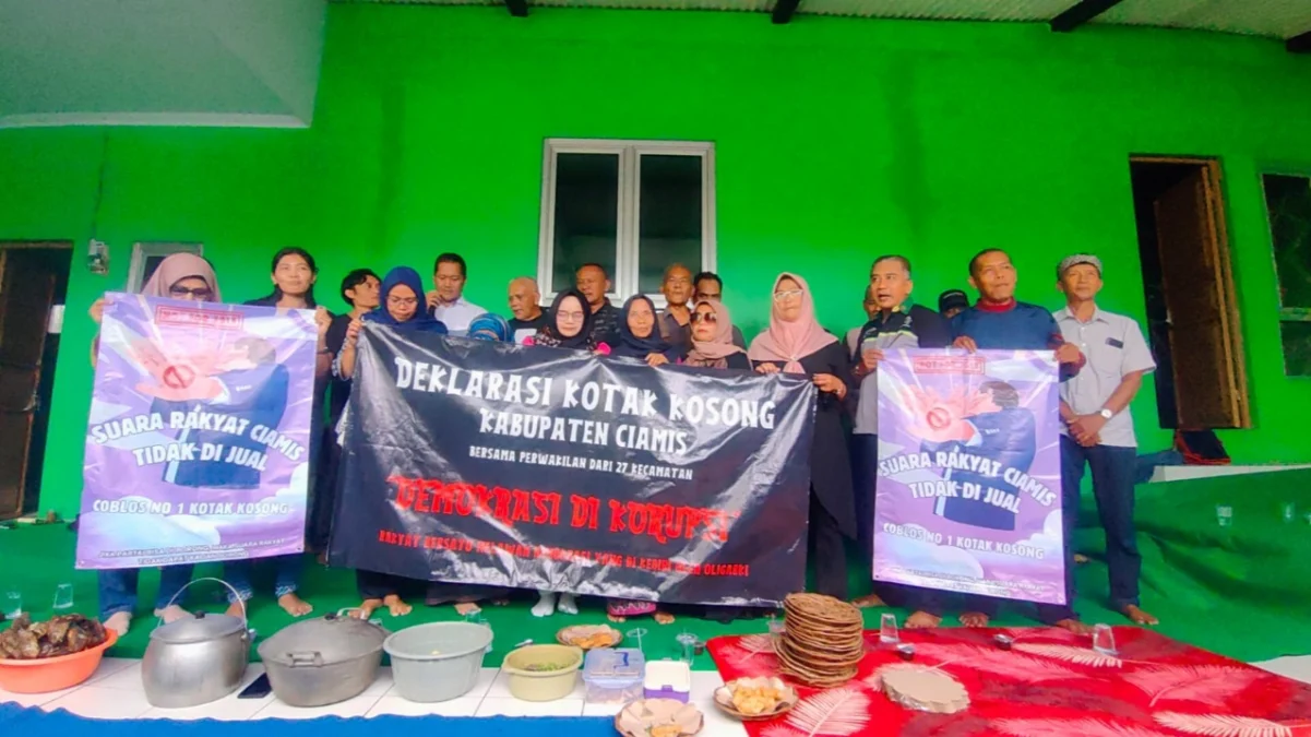 Relawan kotak kosong ciamis