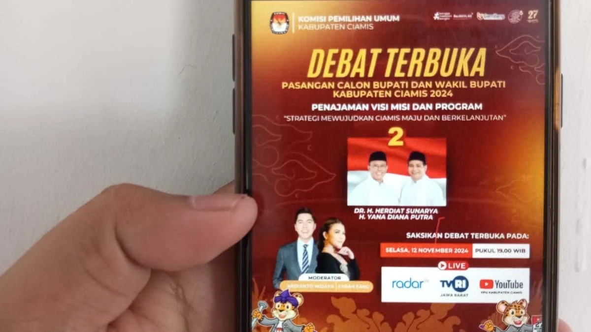 DEBAT TERBUKA CALON BUPATI-WAKIL BUPATI CIAMIS