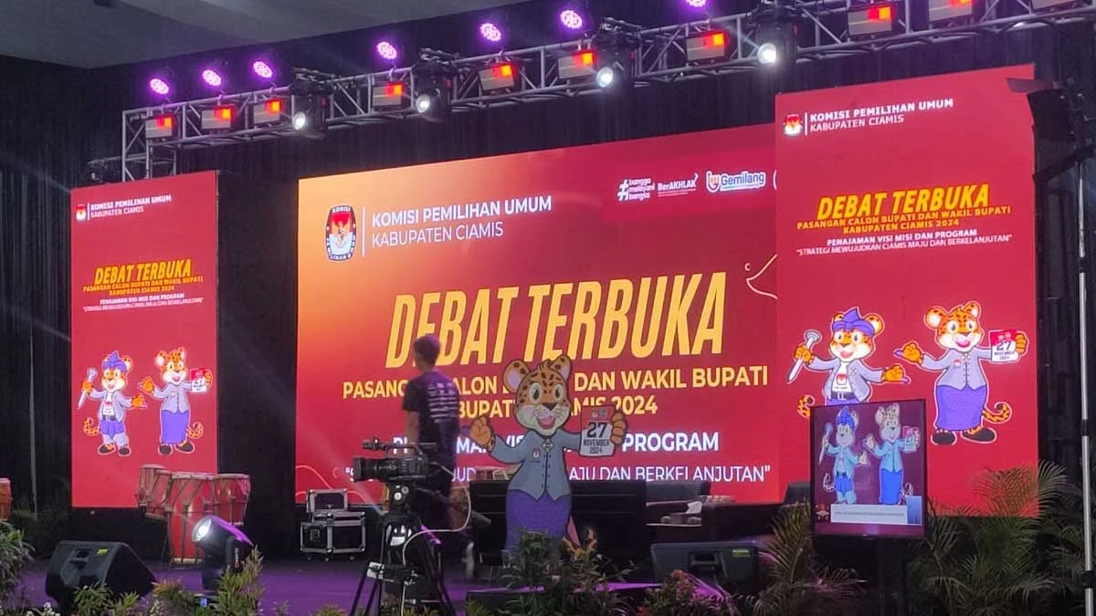 debat terbuka penajaman visi misi kabupaten ciamis