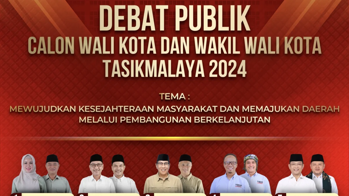 Debat kandidat pasangan calon pilkada kota Tasikmalaya, visi misi adu argumen,