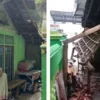 Rumah hampir ambruk, lansia kota tasikmalaya, hujan deras bencana alam