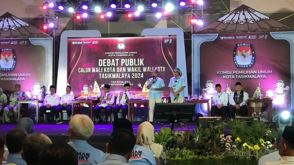 Debat calon wali kota tasikmalaya viman alfarizi