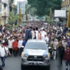 Yusuf hendro sholawat 7000 anak yatim, santunan gandara group, calon wali kota tasikmalaya pilkada