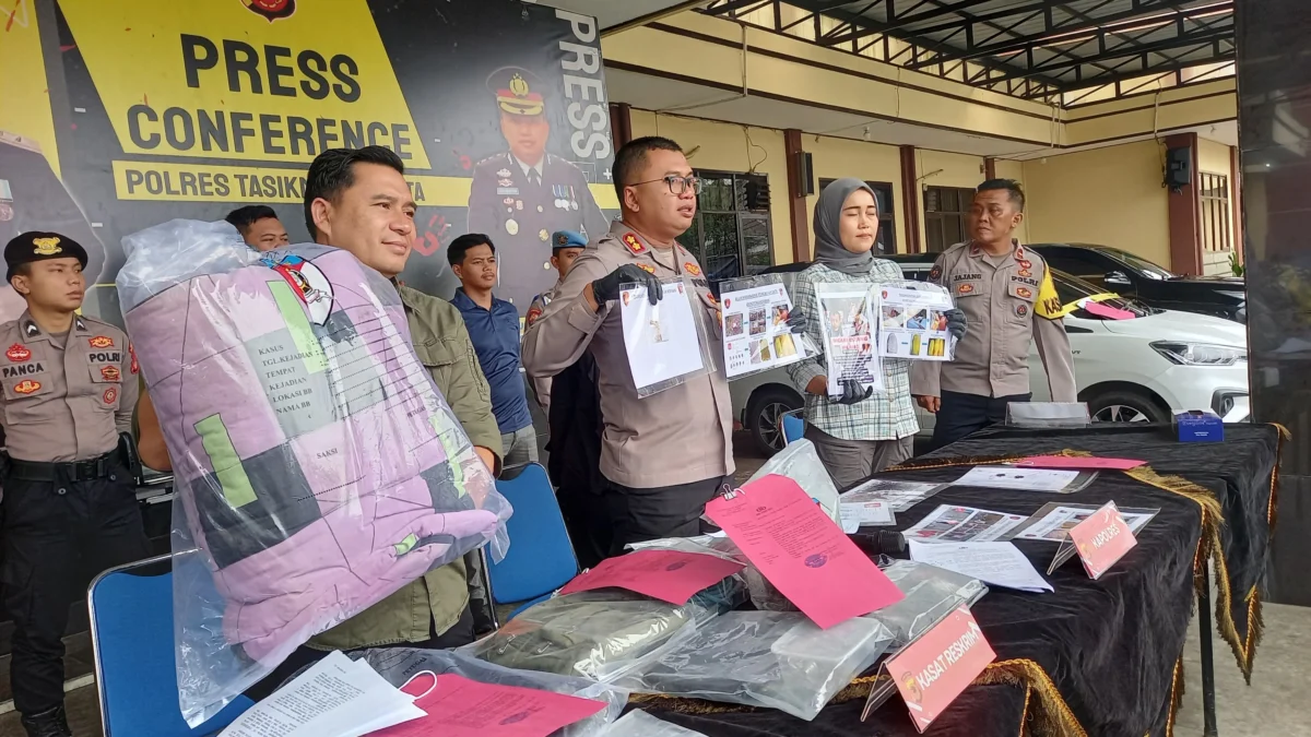 Kasus pembunuhan perempuan kaos barbie, pencurian mobil, polres tasikmalaya kota