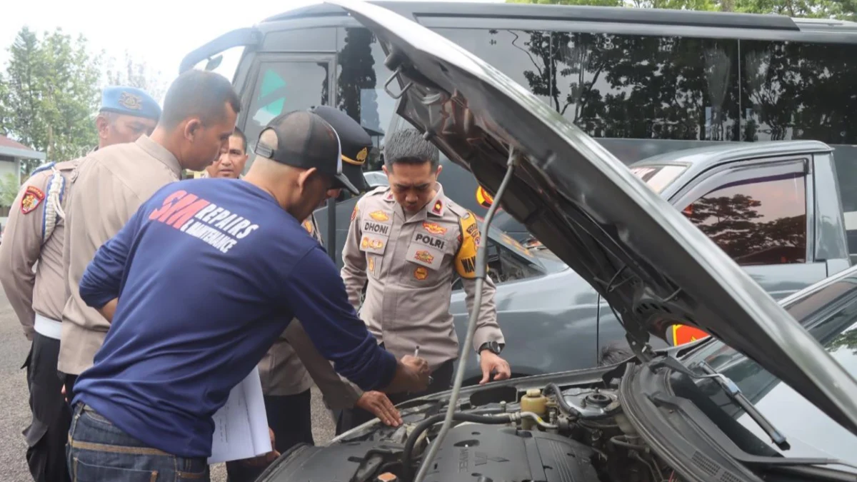 Kendaraan operasional polres garut