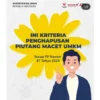 Penghapusan utang umkm, pemutihan kredit