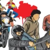 Geng motor kejahatan jalanan tasikmalaya, korban luka jiwa meninggal dunia