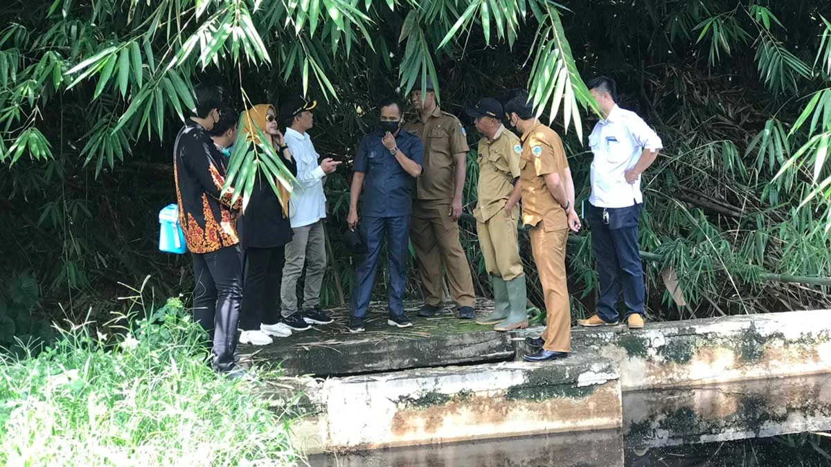 komisi III DPRD Kota Tasikmalaya sidak ipal TPA Ciangir