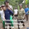 imam, orang hilang di hutan ciamis ditemukan