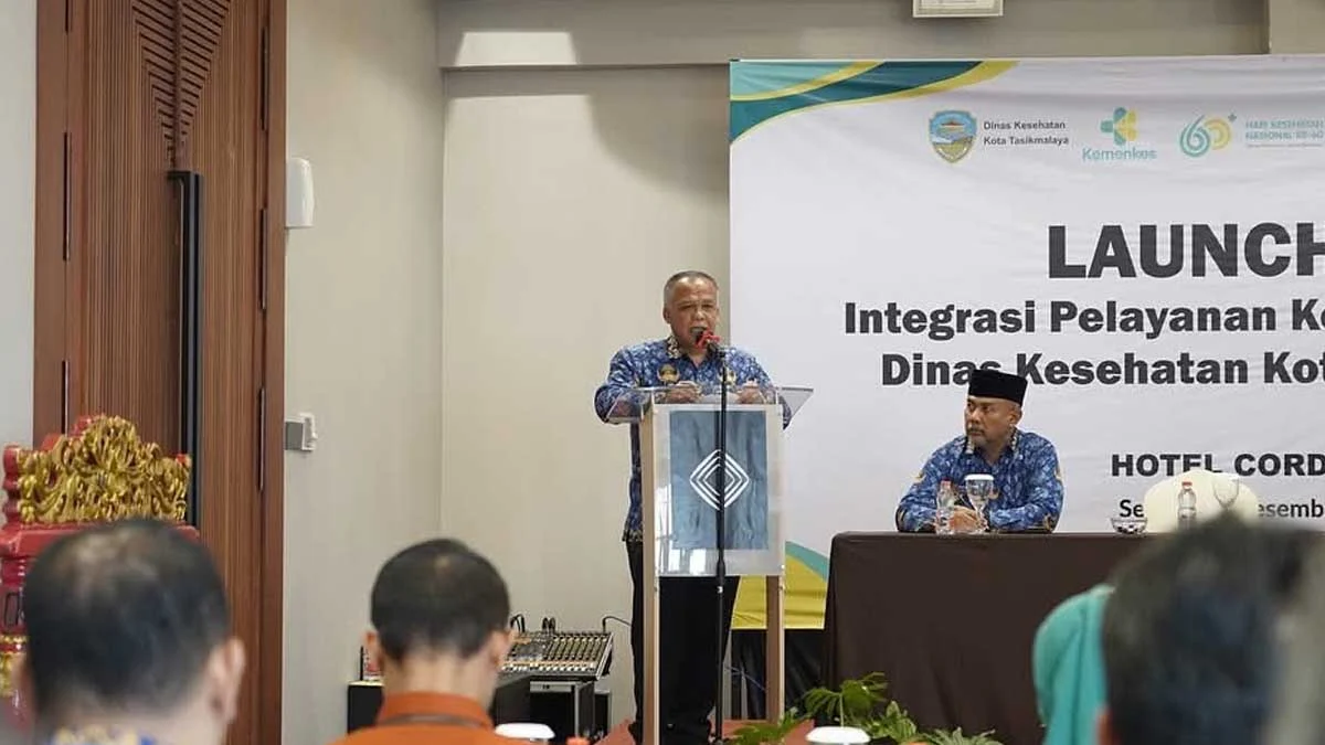 Pj Wali Kota Tasikmalaya Asep Sukmana membuka peluncuran program ILP