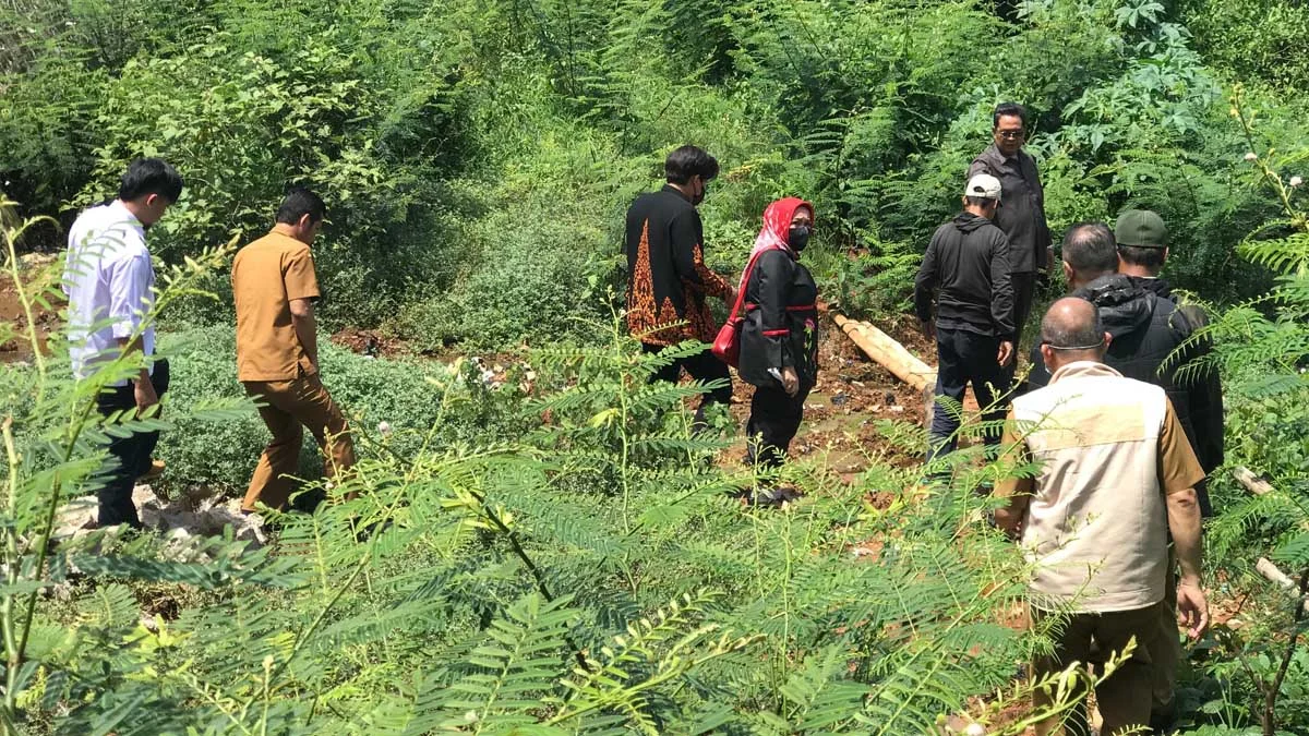 komisi III DPRD Kota Tasikmalaya sidak ipal TPA Ciangir