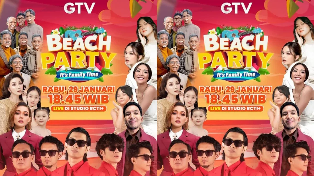 Beach Party: It\'s Family Time (Instagram.com @officialgtv)