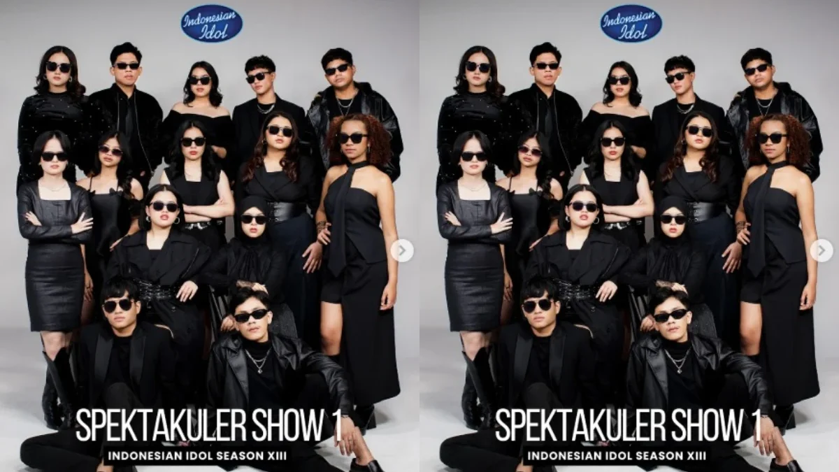 Bocoran Lagu Spektakuler Show 1 Top 14 Indonesian Idol Season 13 (Instagram.com @indonesianidolid)