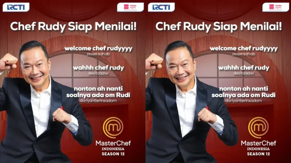 Chef Rudy Choirudin (instagram.com @masterchefina)