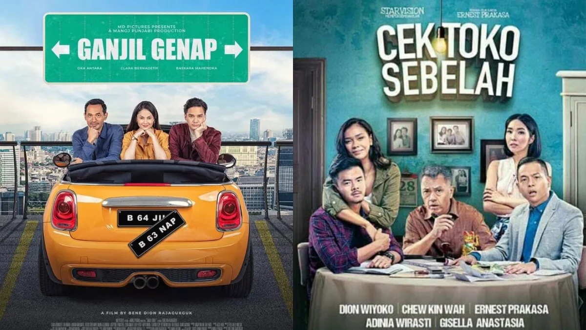 Ganjil Genap dan Cek Toko Sebelah (instagram.com @biosclubid @cinepolisid)