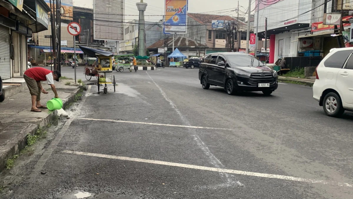 Jalan yudanegara ditutup, penyerobotan lahan tanah hibah, lalu lintas kota tasikmalaya