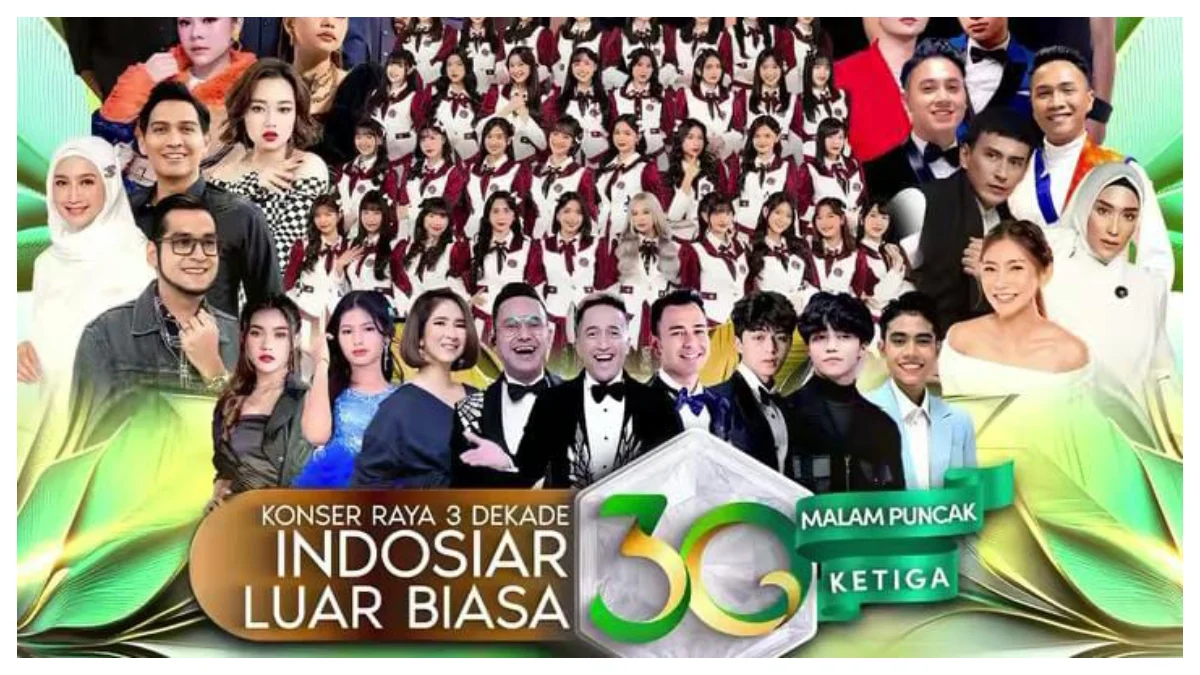 Konser 3 Dekade Indosiar (Instagram.com @indosiar0