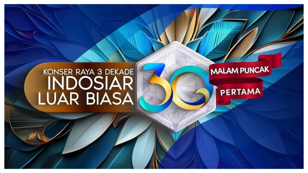 Konser Raya 3 Dekade Indosiar Luar Biasa Malam Puncak Pertama (Laman resmi Indosiar)