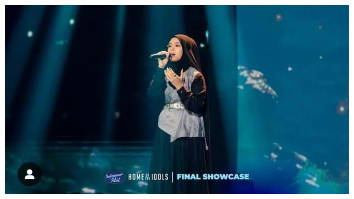 Nakei di Final Showcase (instagram.com @indonesianidolid)