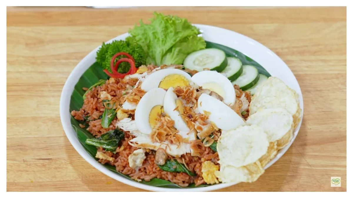 Nasi Goreng Banjar (tangkapan layar kanal YouTube Simple Rudy)