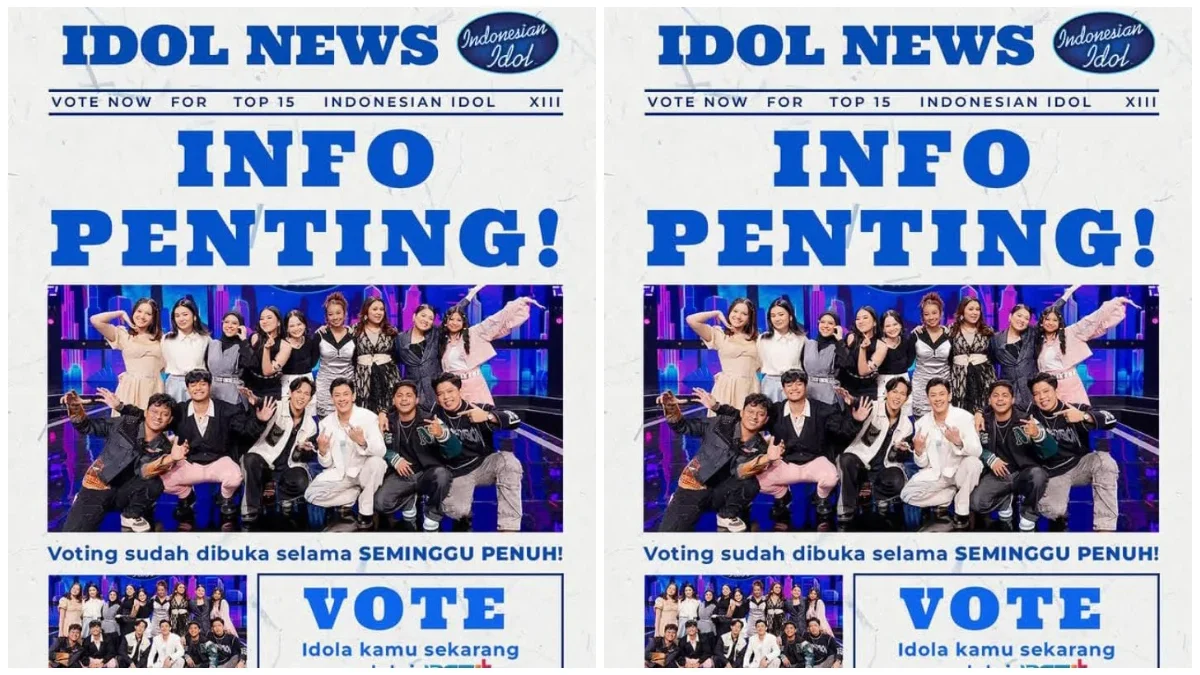 Top 15 Indonesian Idol Season 13 (Instagram.com @indonesianidolid)